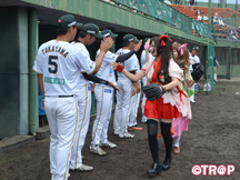 富山GRNサンダーバーズ公式戦始球式_イメージ04